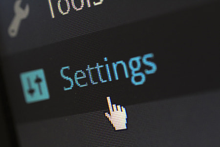 Setting button thumbnail