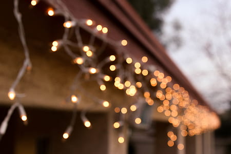 brown string lights on roof thumbnail