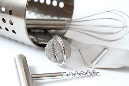 gray stainless steel bottle cork opener thumbnail