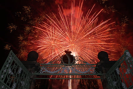 fireworks display illustration thumbnail