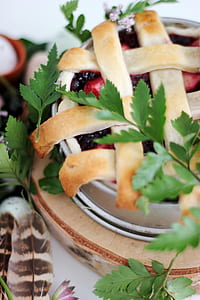 shallow focus photo of pie thumbnail
