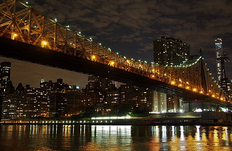 bridge during nighttime thumbnail