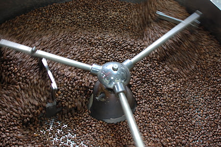 gray metal coffee bean mixer thumbnail