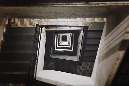 black concrete stairs thumbnail