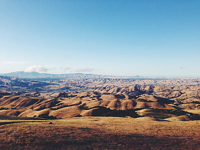 deserted place under blue skies thumbnail