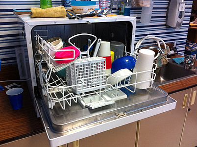 white and grey dishwasher thumbnail