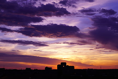dawn, nature, sky, sunset thumbnail