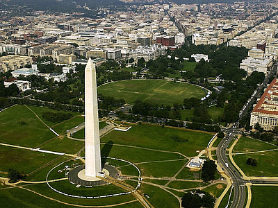 birds eyeview photography of Washington Monument, USA thumbnail