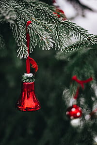 Old-fashioned Christmas tree ornaments thumbnail