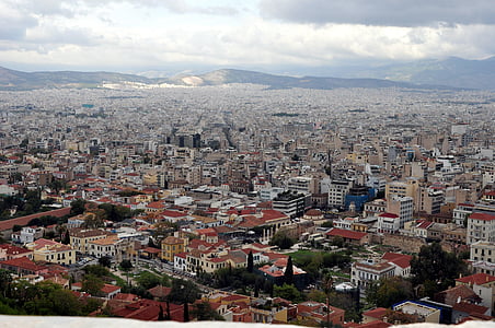 bird's-eye view photography of city thumbnail