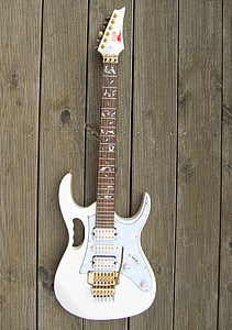 white and gray electric guitar thumbnail