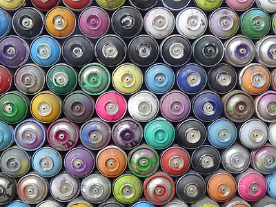 pile of assorted-color botane can thumbnail