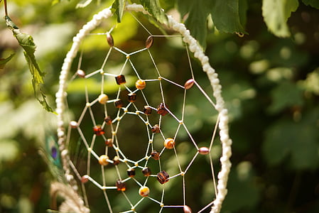 shallow focus photo of white dream catcher thumbnail
