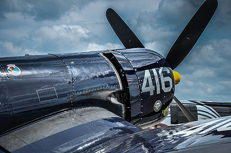 close-up photo of black 416 airplane thumbnail