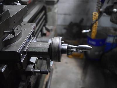 selective focus photography of gray crank thumbnail