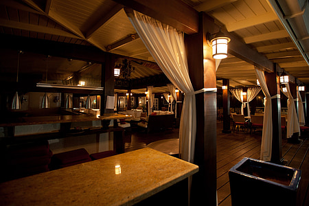 brown indoor restaurant thumbnail