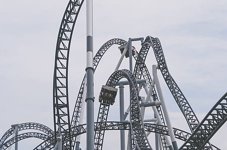 roller coaster during daytime thumbnail