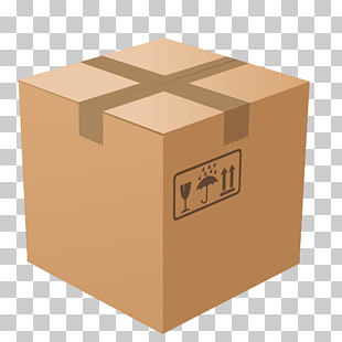 Cardboard box Corrugated box design Carton, Closed cardboard box, brown box PNG clipart