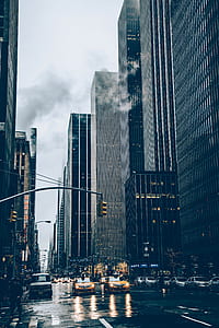 high rise building with smoke thumbnail