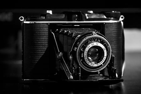 black folding camera thumbnail