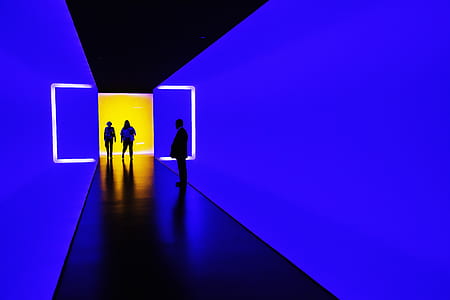 three person standing near LED screen thumbnail