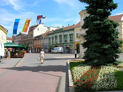 City Hall Square in Miskolc, Hungary thumbnail