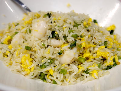 riced mixed with eggs thumbnail
