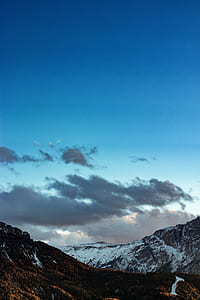 mountain covered by snow thumbnail