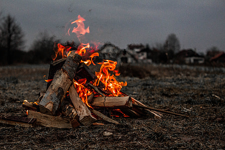 bonfire on ground thumbnail