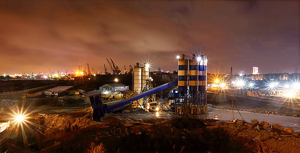 Photo of High Raise Buildings during Night Time thumbnail