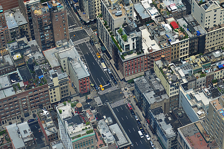 aerial photography of city thumbnail