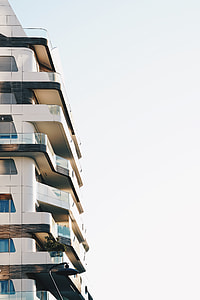 white painted high rise building thumbnail