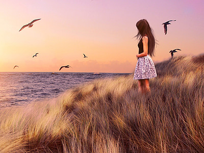 woman wearing black sleeveless blouse painting thumbnail