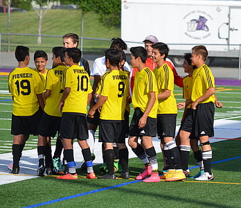 soccer team standing on field thumbnail