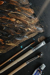Painting with Brush and Acrylic Paintings thumbnail