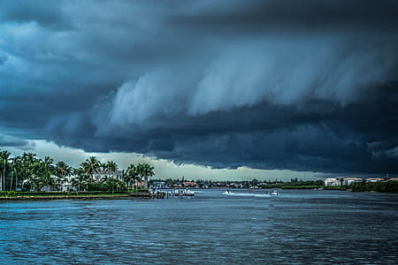 body of water under cloudy sky thumbnail