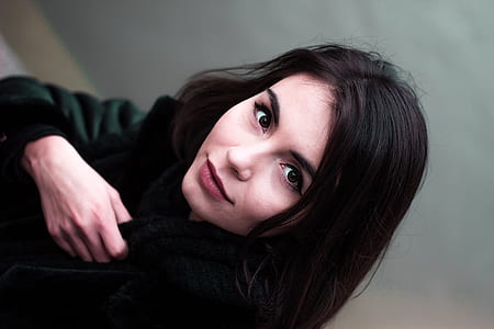 woman wearing black jacket looking sharp thumbnail