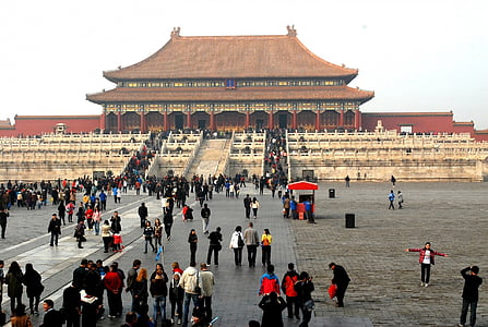 people at Forbidden City, China during daytime thumbnail