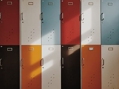 assorted-color of lockers thumbnail