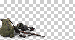 PlayerUnknown's Battlegrounds Video game Counter-Strike: Global Offensive Counter-Strike 1.6, pubg, green combat backpack beside kalashnikov and m1 helmet PNG clipart