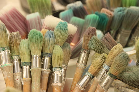 brown paint brush lot thumbnail