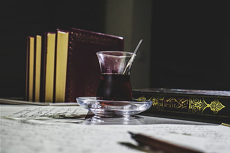 cup, books, drink, glass thumbnail