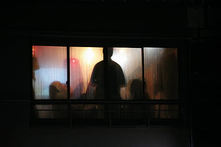 silhouette of group of people inside a room thumbnail