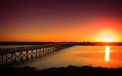Sunset - Quinta do Lago - Ria Formosa Natural Park - Algarve - Portugal thumbnail