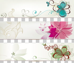 1 833 Flower Banner Png Cliparts For Free Download Uihere