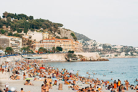 people gathering at the beach thumbnail