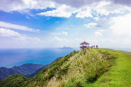 hut beside mountain thumbnail
