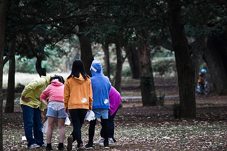 group of child gathered around thumbnail