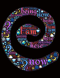 spiral artwork with quote thumbnail