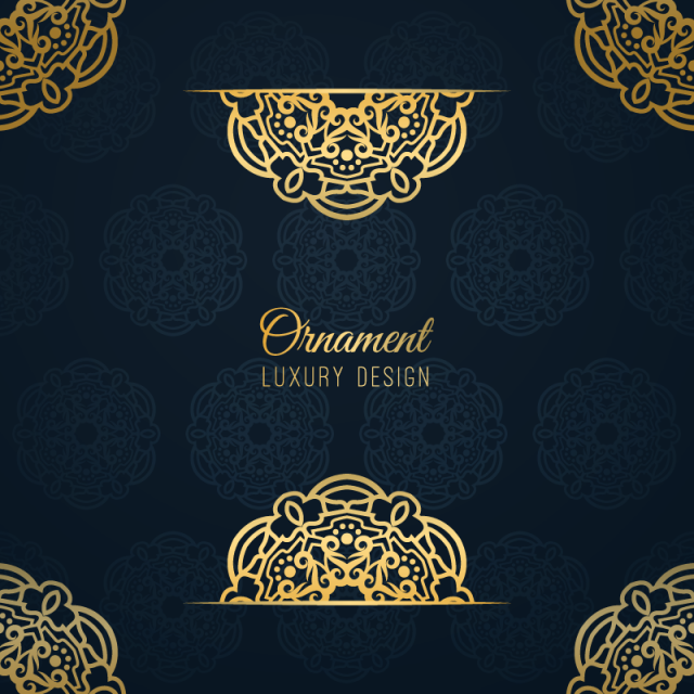 Beautiful mandala design background eps file